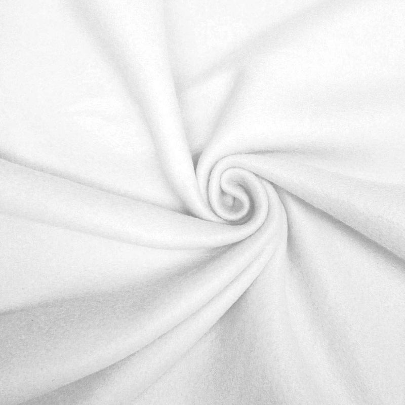 TL Care Fleece Blanket (30" x 30") with Silk-Like Satin Trim, Soft, Warm & Cozy, White, for Boys and Girls, Perfect for Baby Carrier, Stroller, Travel and Gifting - Image 2